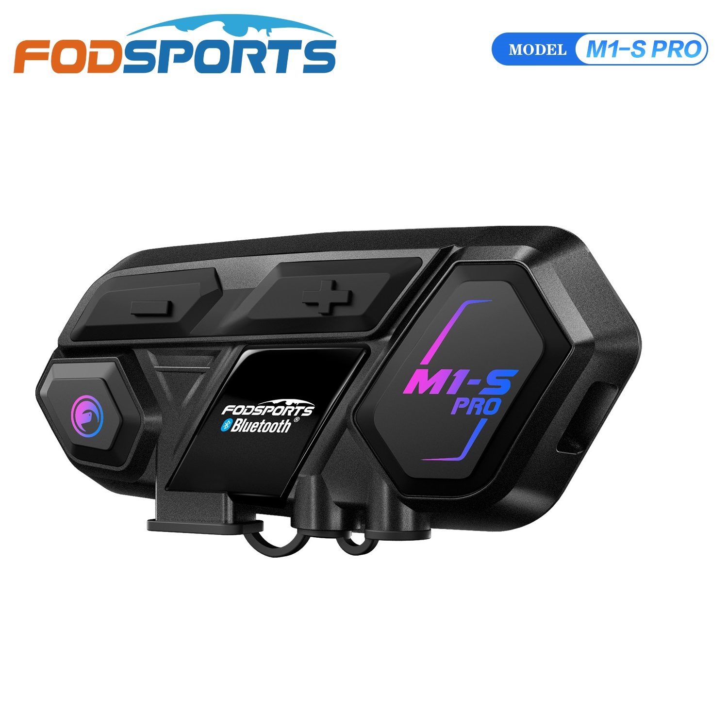 Universal Motorcycle Helmet Intercom Headset - Fodsports M1-S Pro Motorrad Bluetooth Intercom