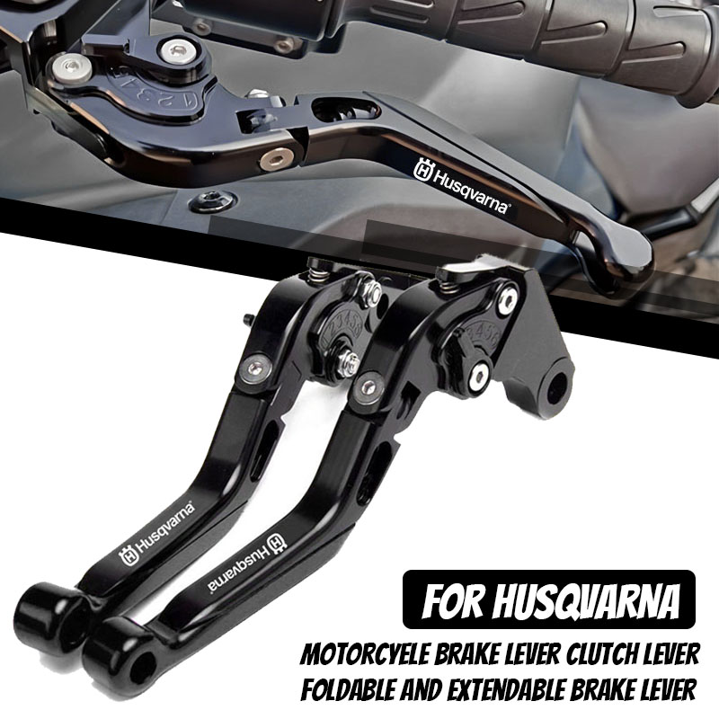 Cnc Aluminum Adjustable Brake Clutch Levers - Für Husqvarna Svartpilen 401 VITPILEN 401