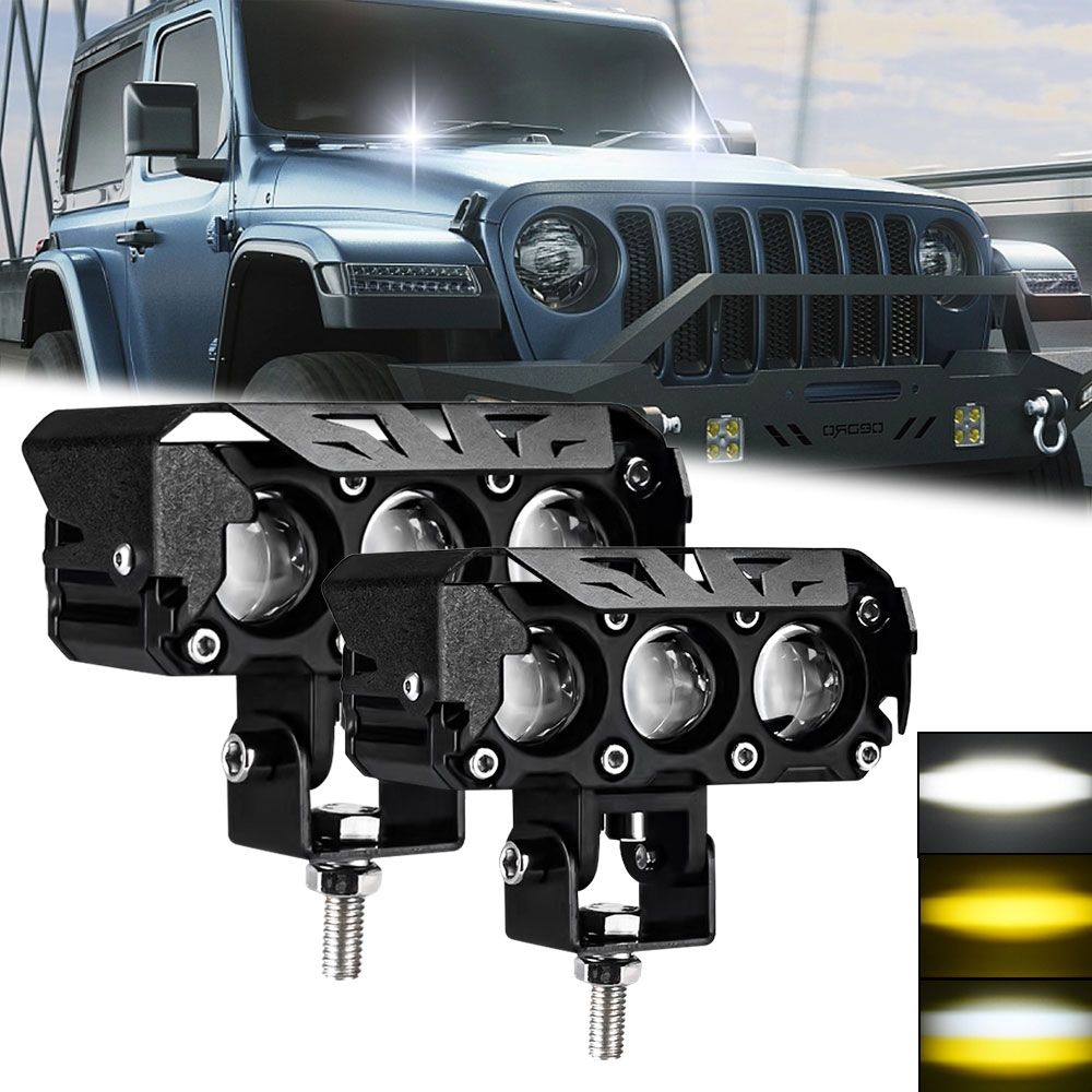 Universal Motorcycle Led Headlight Projector - 3 Zoll LED Projektor Motorrad Led