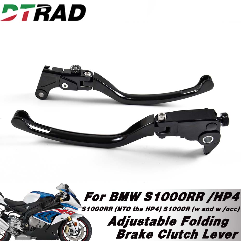 Cnc Aluminum Adjustable Brake Clutch Levers - Motorrad CNC Klappbare Kupplungs- und Bremshebel-Set
