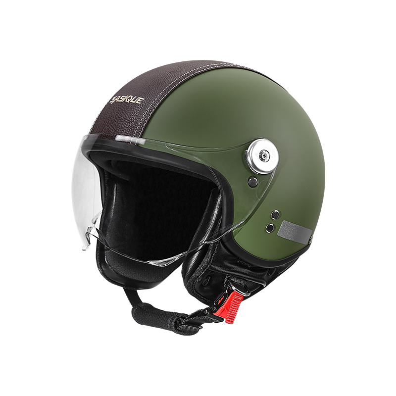 Vintage 3/4 Open-Face Motorrad – Vintage Open Face Retro Helmet Bewertung und Preis