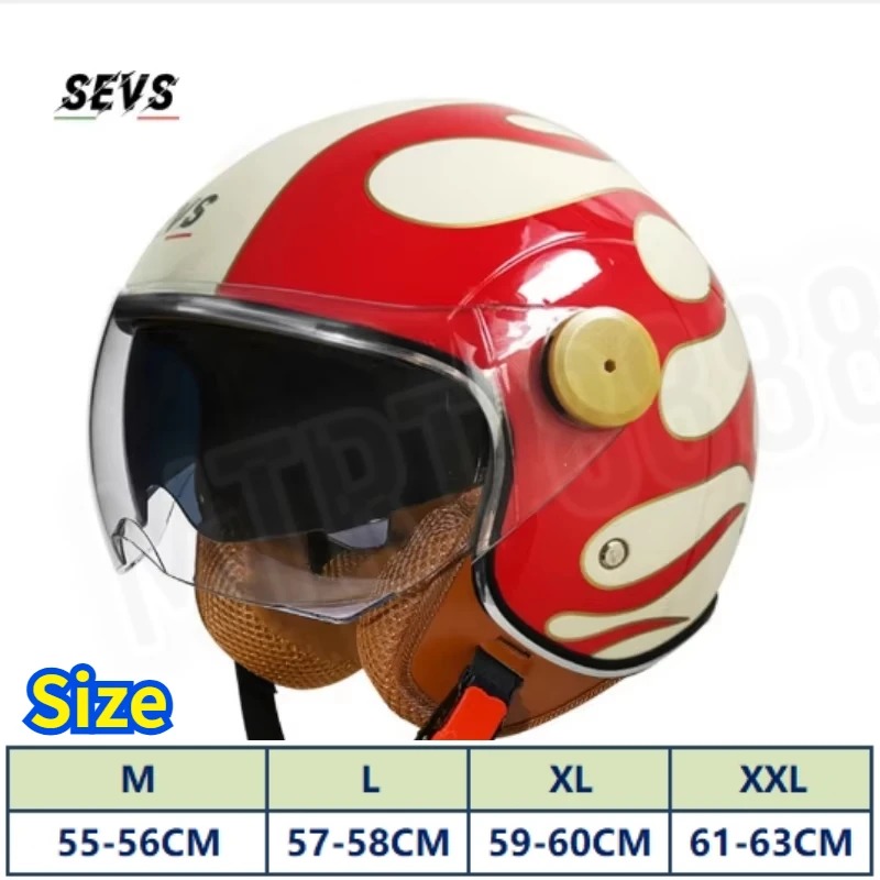 DOT-zertifizierter offener 3/4 – Vintage Open Face Retro Helmet Bewertung und Preis