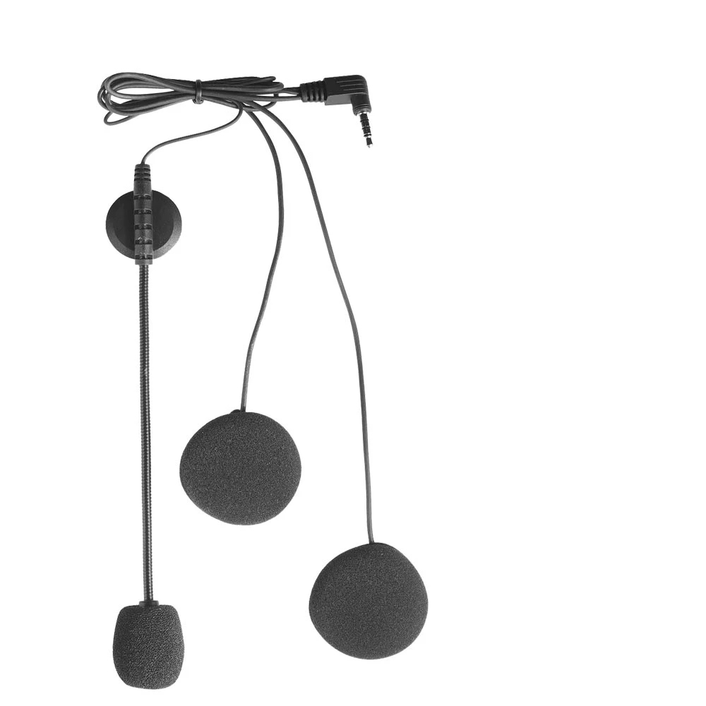 3,5-mm-Kopfhörer-Mikrofon-Zube – Universal Motorcycle Helmet Intercom Headset Bewertung und Preis
