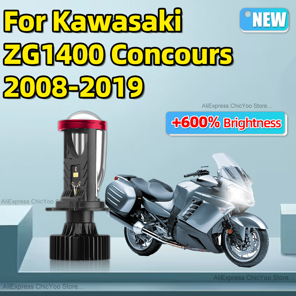 Für kawasaki zg1400 concours 2 – Universal Motorcycle Led Headlight Projector Bewertung und Preis