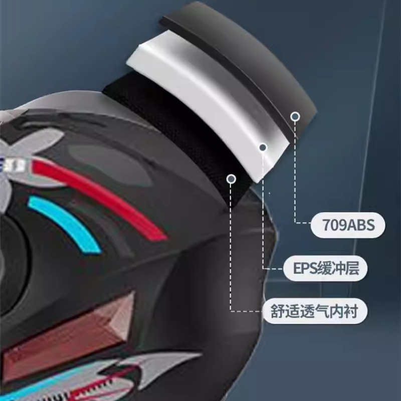 Sicherheits-Downhill-Klapphelm – Full Face Motorcycle Helmet With Bluetooth Bewertung und Preis