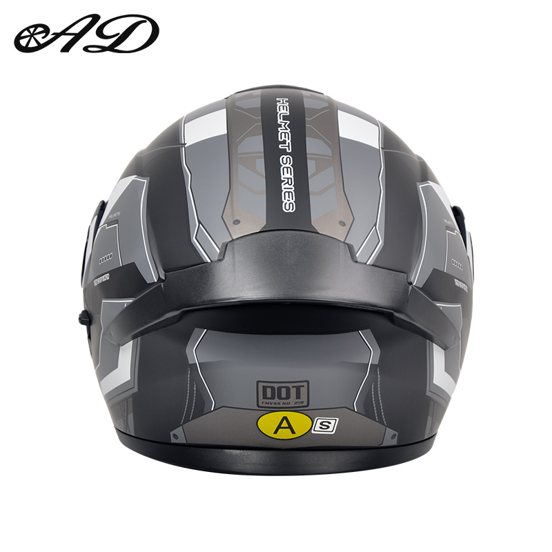 DOT-Zertifizierter Ad Factory  – Full Face Motorcycle Helmet With Bluetooth Bewertung und Preis