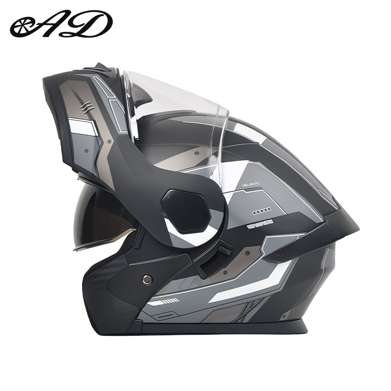 DOT-Zertifizierter Ad Factory  – Full Face Motorcycle Helmet With Bluetooth Bewertung und Preis