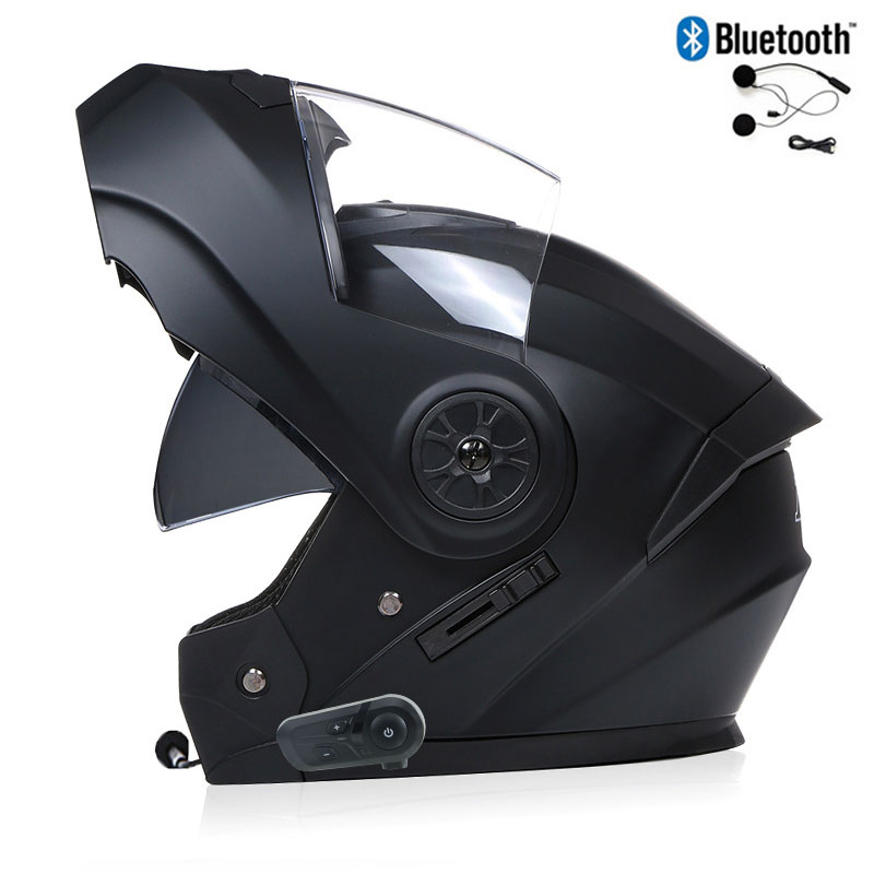 Bluetooth Motorrad Integralhel – Modular Flip Up Motorcycle Helmet Dot Approved Bewertung und Preis