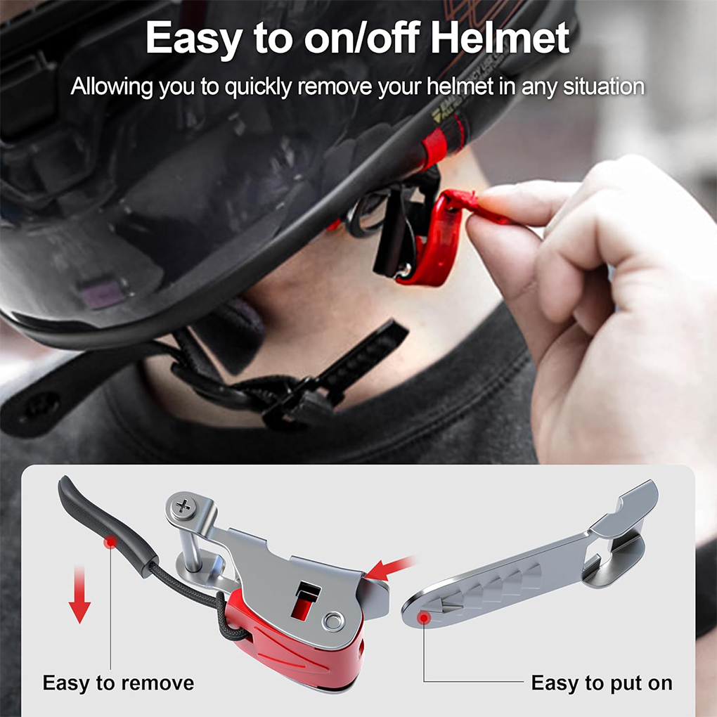 Leichtes Helm-Schnellverschlus – Quick Release Buckle Motorcycle Helmet Bewertung und Preis