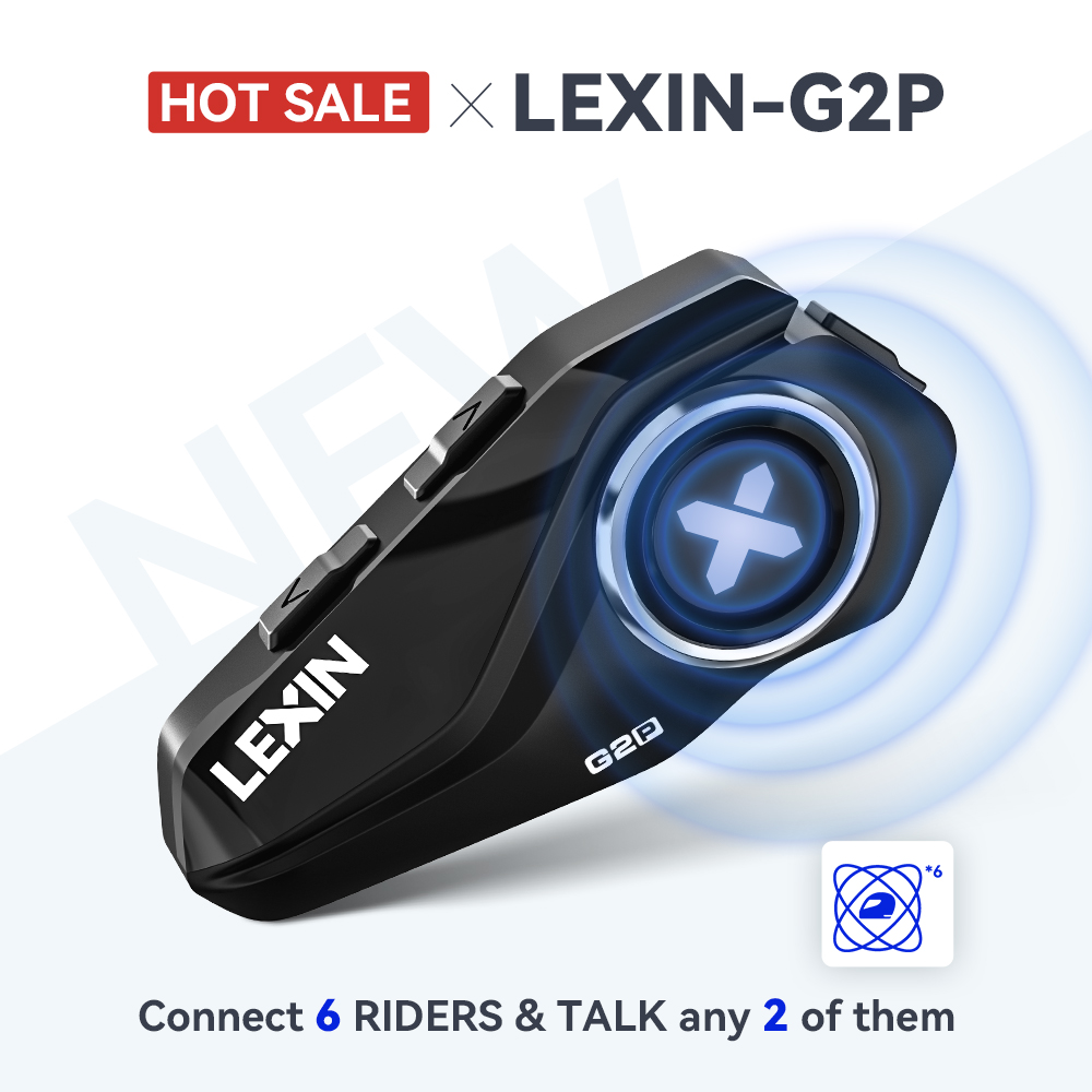 Lexin G2P Motorrad-Gegensprech – Universal Motorcycle Helmet Intercom Headset Bewertung und Preis