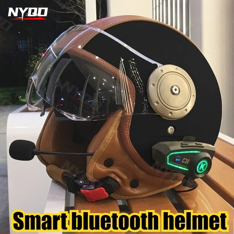 Elektrischer Motorrad-Doppelsp – Full Face Motorcycle Helmet With Bluetooth Bewertung und Preis
